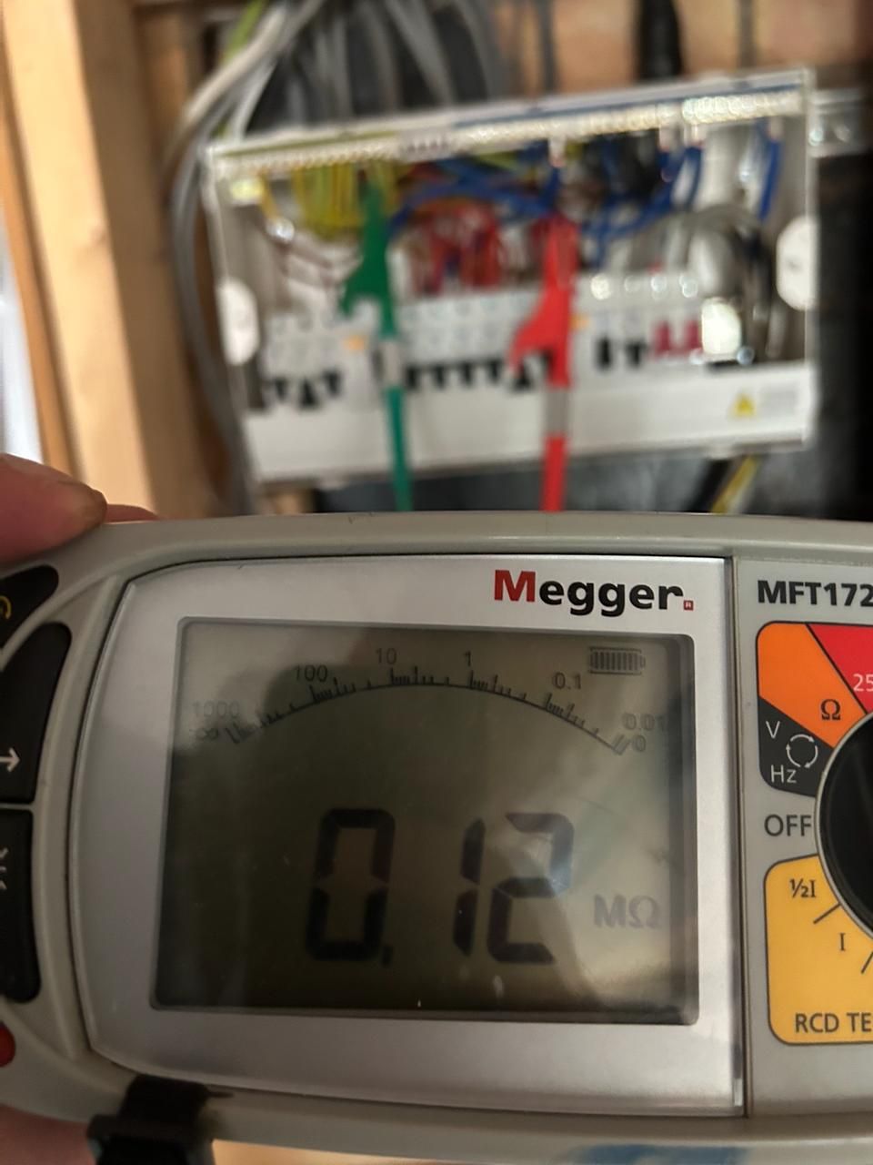 Insulation resistance testing back at the board